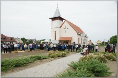 Szent László templom szentelése