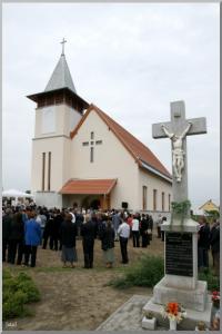 Szent László templom szentelése