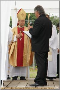 Szent László templom szentelése