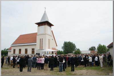 Szent László templom szentelése